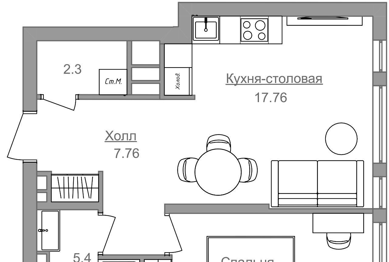 квартира г Москва метро Калужская ул Херсонская 43к/5 фото 1