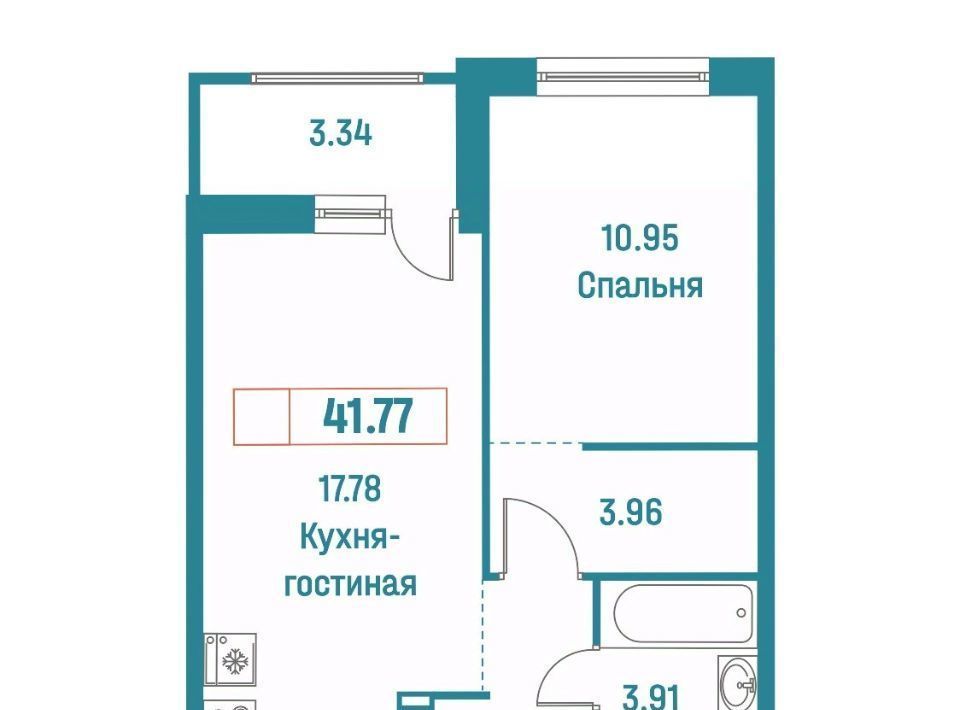 квартира р-н Всеволожский г Мурино ул Екатерининская 18/3 Девяткино фото 1