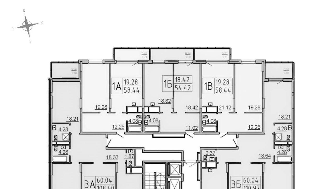 квартира г Казань Козья слобода ул Сибгата Хакима 51 фото 2