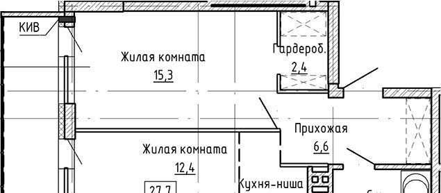 квартира г Новосибирск р-н Заельцовский Заельцовская ул Ляпидевского 5 фото 1