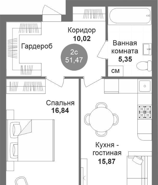 квартира г Новосибирск Студенческая Академгородок б-р Молодежи 21 фото 1