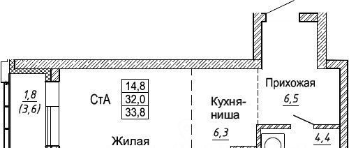 квартира г Новосибирск Берёзовая роща ул Фрунзе с 1 фото 1