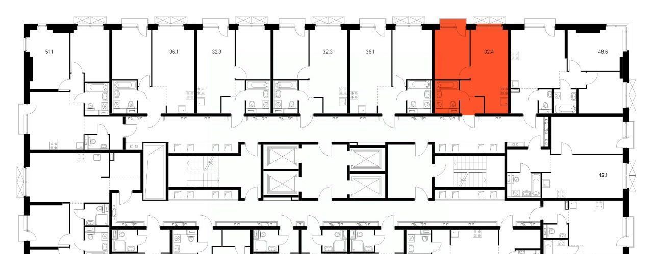 квартира г Москва метро Аминьевская ЖК Новое Очаково к 1. 1 фото 2