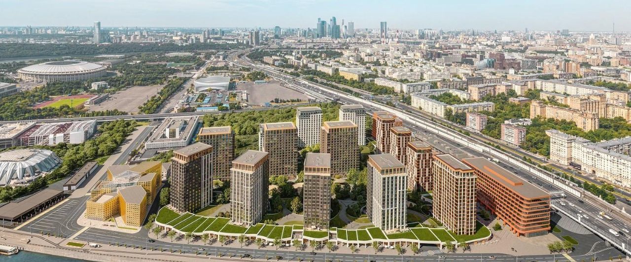 квартира г Москва метро Воробьевы горы ЖК Коллекция Лужники фото 12