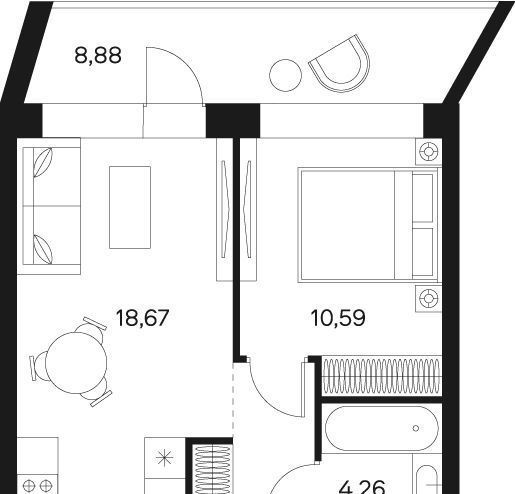 квартира г Москва метро Тульская Даниловский ул Автозаводская 26 фото 1