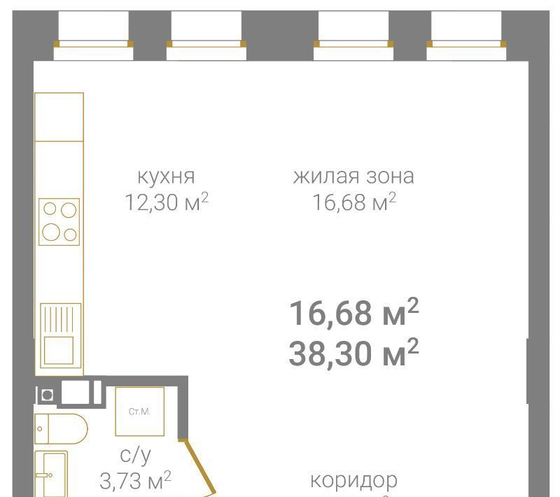 квартира г Нижний Новгород р-н Нижегородский Горьковская ул Барминская фото 1