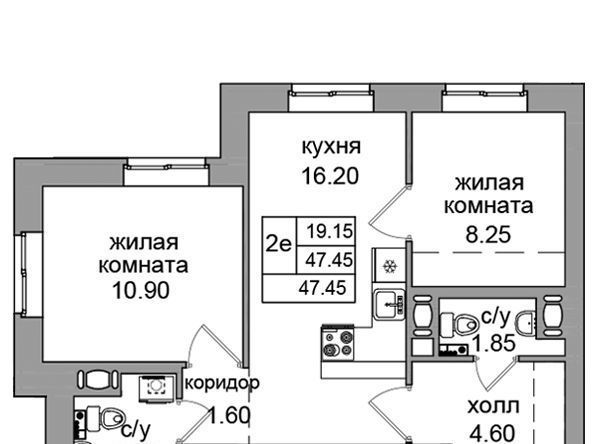 квартира г Санкт-Петербург п Парголово Парнас метро Парнас проезд Толубеевский, 36к 1 фото 1