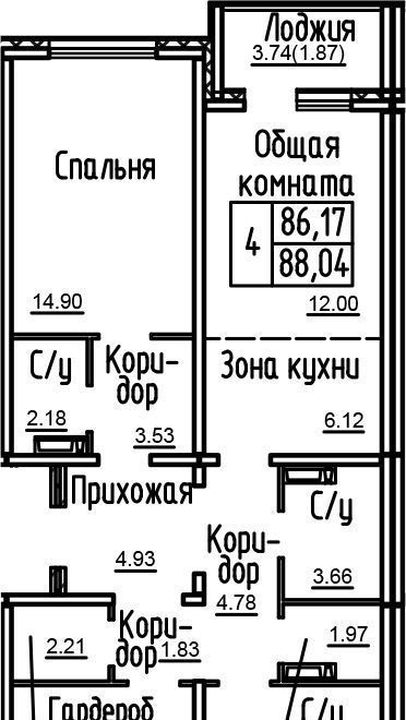 квартира р-н Новосибирский рп Краснообск мкр 3 12а Площадь Маркса фото 1