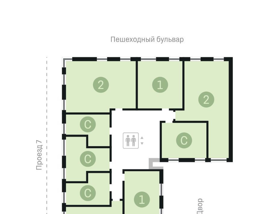 квартира г Екатеринбург Чкаловская ЖК Брусника в Академическом фото 15