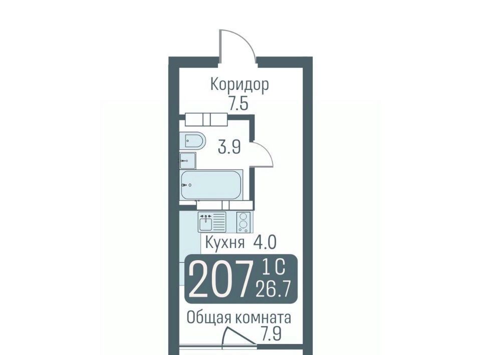 квартира г Новосибирск Студенческая ул Немировича-Данченко 145с/1 фото 1