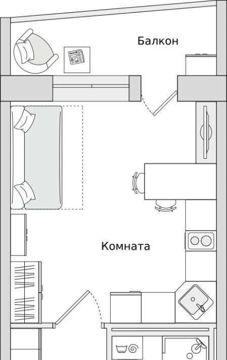 квартира р-н Всеволожский д Новосаратовка ул Первых 2к/1 Свердловское городское поселение, Рыбацкое фото 1