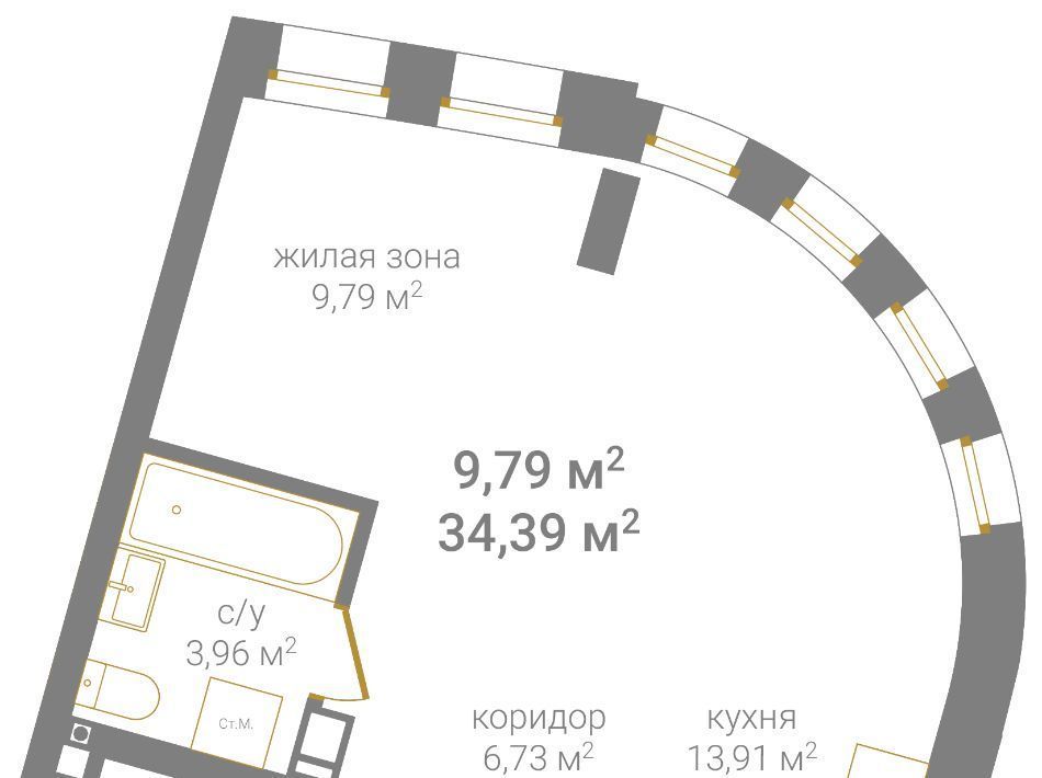 квартира г Нижний Новгород Горьковская ул Барминская фото 2