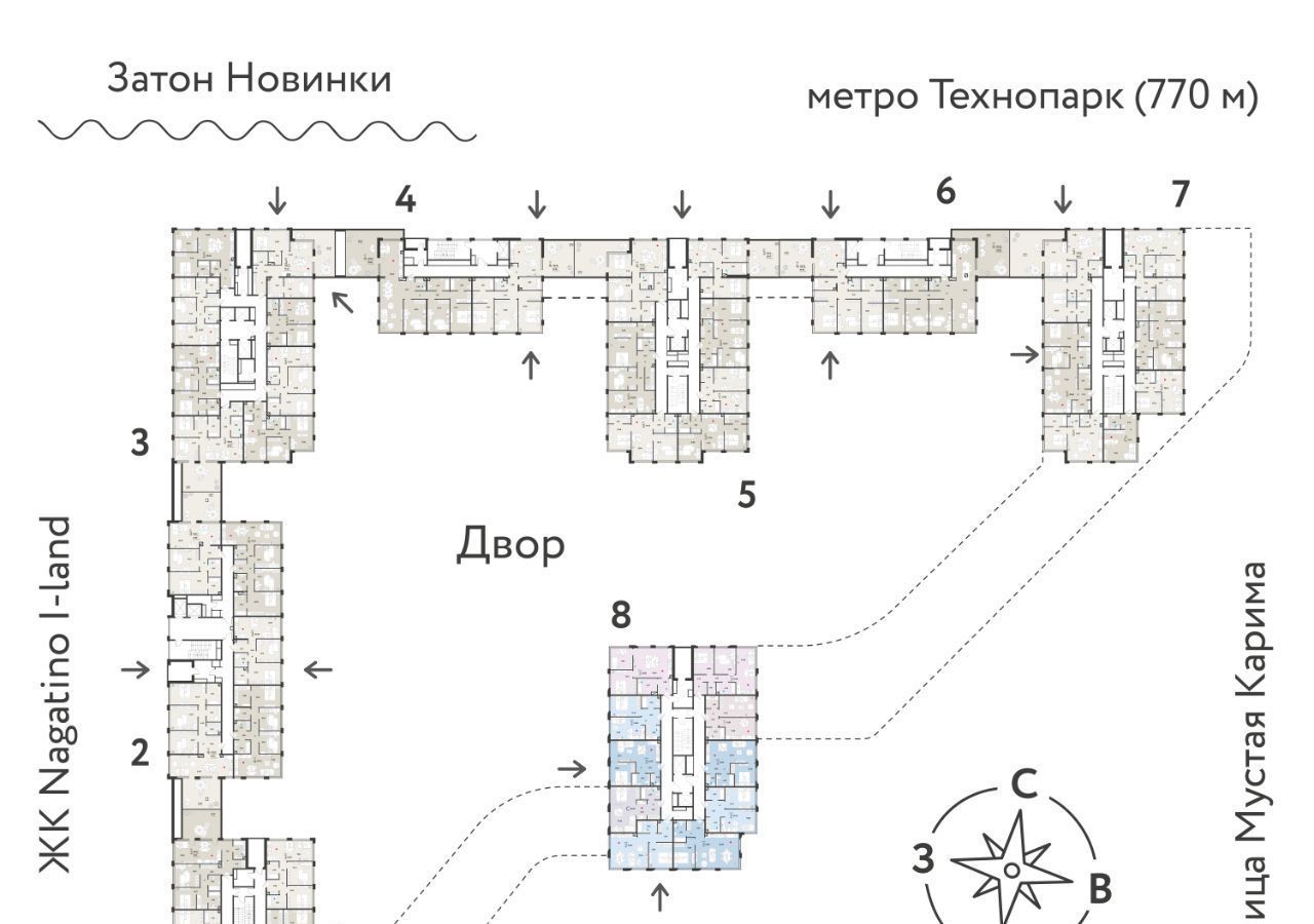 квартира г Москва метро Технопарк ЖК Вау фото 2