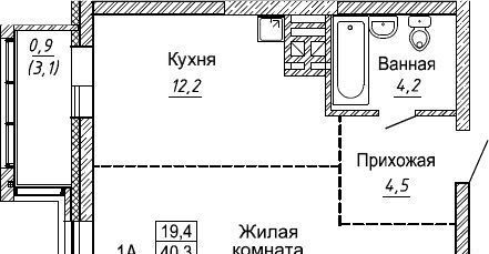 квартира г Новосибирск р-н Дзержинский Берёзовая роща ул Фрунзе с 1 фото 1