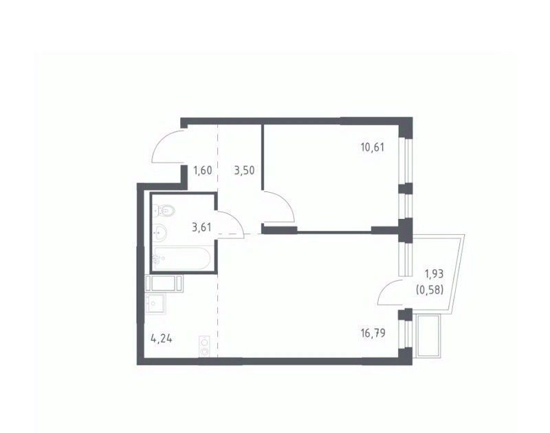 квартира г Видное ЖК Горки Парк к 4. 1, Зябликово фото 1