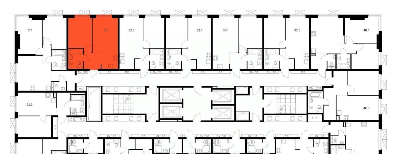 квартира г Москва метро Аминьевская ЖК Новое Очаково к 1. 2 фото 2