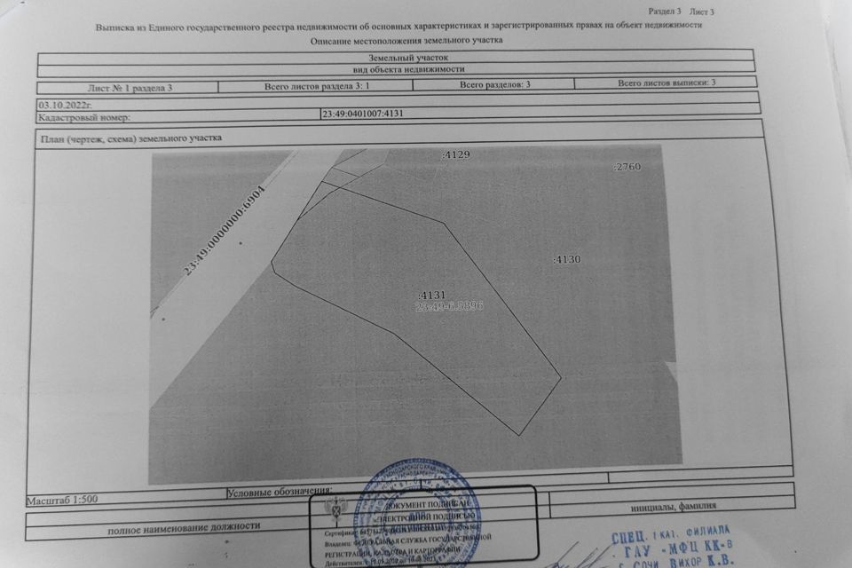 земля г Сочи с Казачий Брод р-н Адлерский внутригородской с Верхнениколаевское ул Кузнечная 24 фото 5