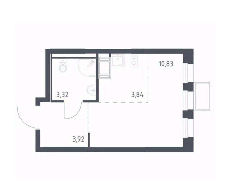 квартира г Видное ЖК Горки Парк к 4. 2, Зябликово фото 1