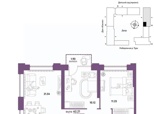 р-н Центральный ул Береговая 100к/1 фото