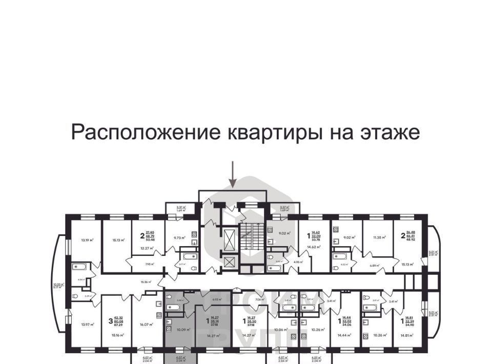 квартира г Владимир р-н Ленинский ул Нижняя Дуброва 49б фото 5