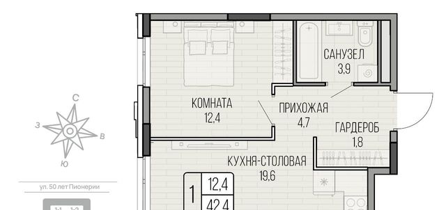 р-н Октябрьский Северо-Западный пер Седьмой жилрайон, Лайт Хаус жилой комплекс фото