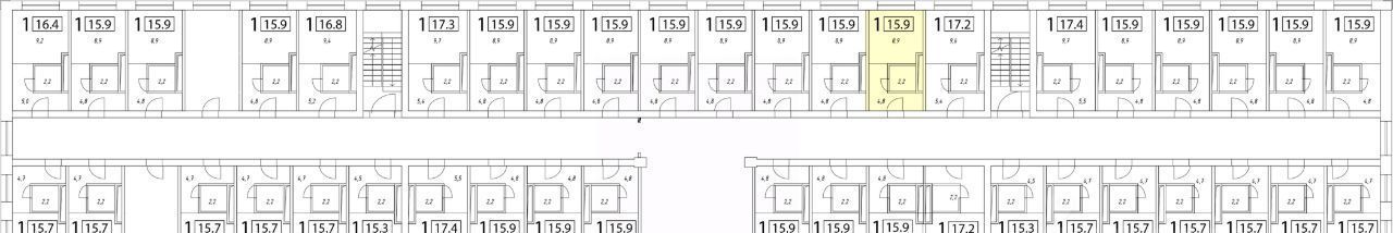 квартира г Москва метро Кузьминки ул Жигулёвская 4к/1 фото 2