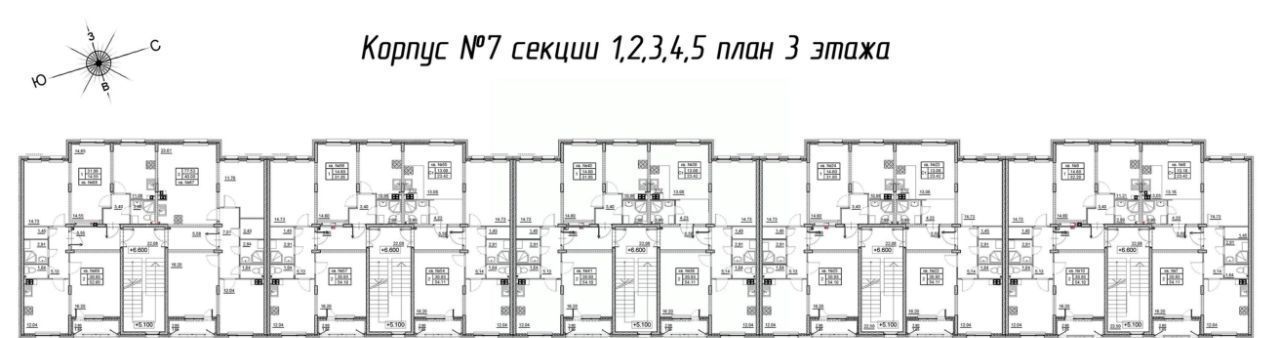 квартира р-н Гатчинский д Малое Верево ЖК «Верево Сити» Веревское с/пос фото 4