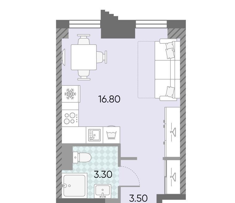 квартира г Москва метро Калужская ул Профсоюзная 84 40-й кв-л, Обручева 30 жилой комплекс, к 1 фото 1