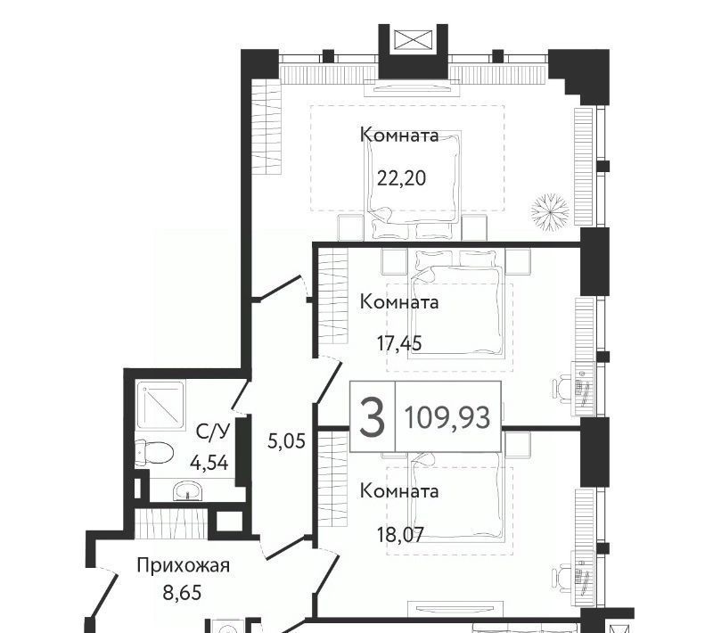 квартира г Москва метро Технопарк Коломенка ЖК Дрим Тауэрс фото 1