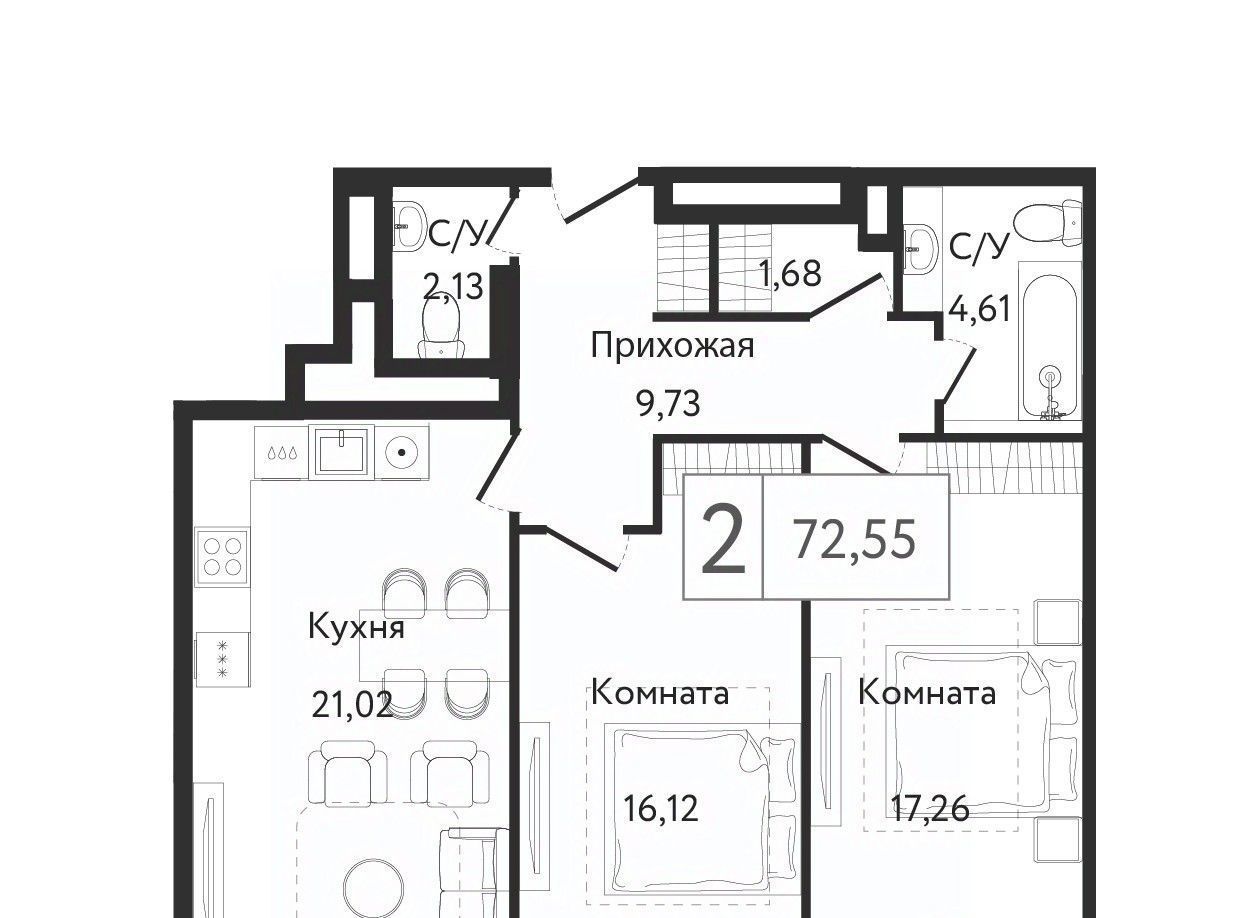 квартира г Москва метро Технопарк Коломенка ЖК Дрим Тауэрс фото 1