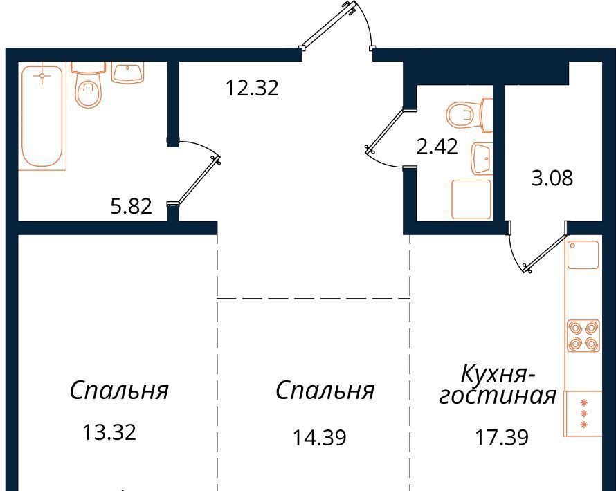 квартира г Иркутск р-н Октябрьский Байкальский ул Верхняя Набережная 169 наб. Верхняя фото 1