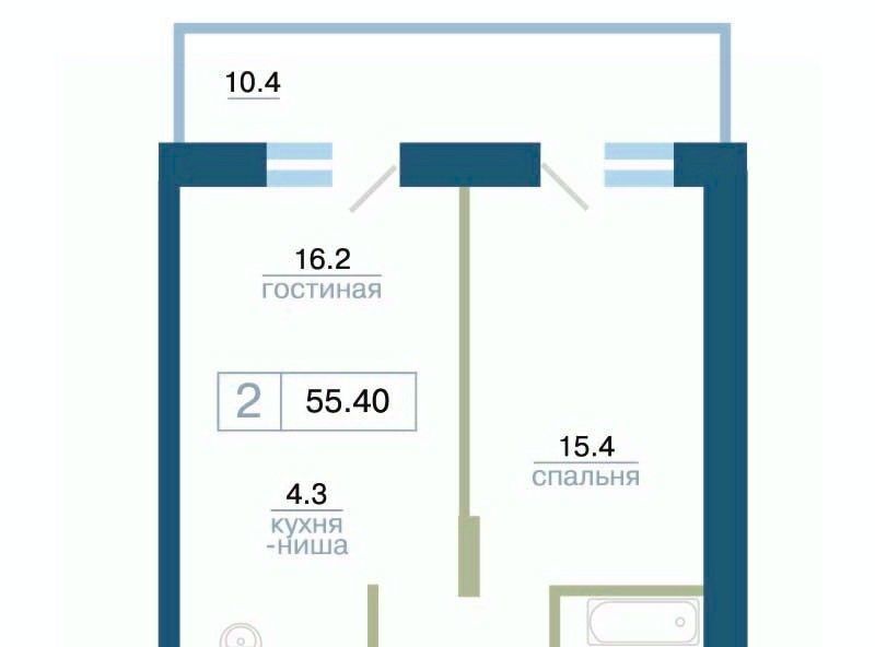 квартира г Красноярск р-н Железнодорожный ул Профсоюзов фото 1