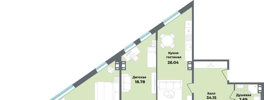 квартира г Санкт-Петербург метро Лиговский Проспект пр-кт Лиговский 127 СДОХНИ УЖЕ фото 1