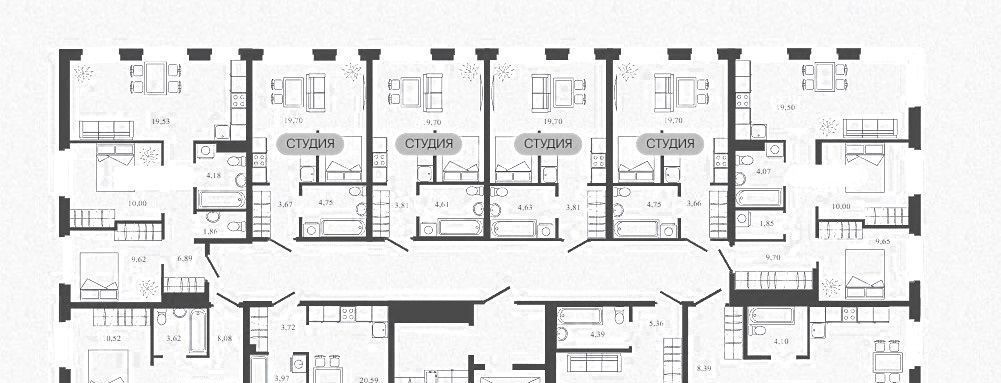 квартира г Тюмень п Мелиораторов р-н Центральный ул Мелиораторов 6а фото 2