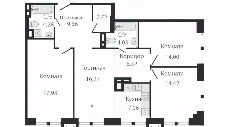 квартира г Москва метро Технопарк ЖК Дрим Тауэрс фото 1