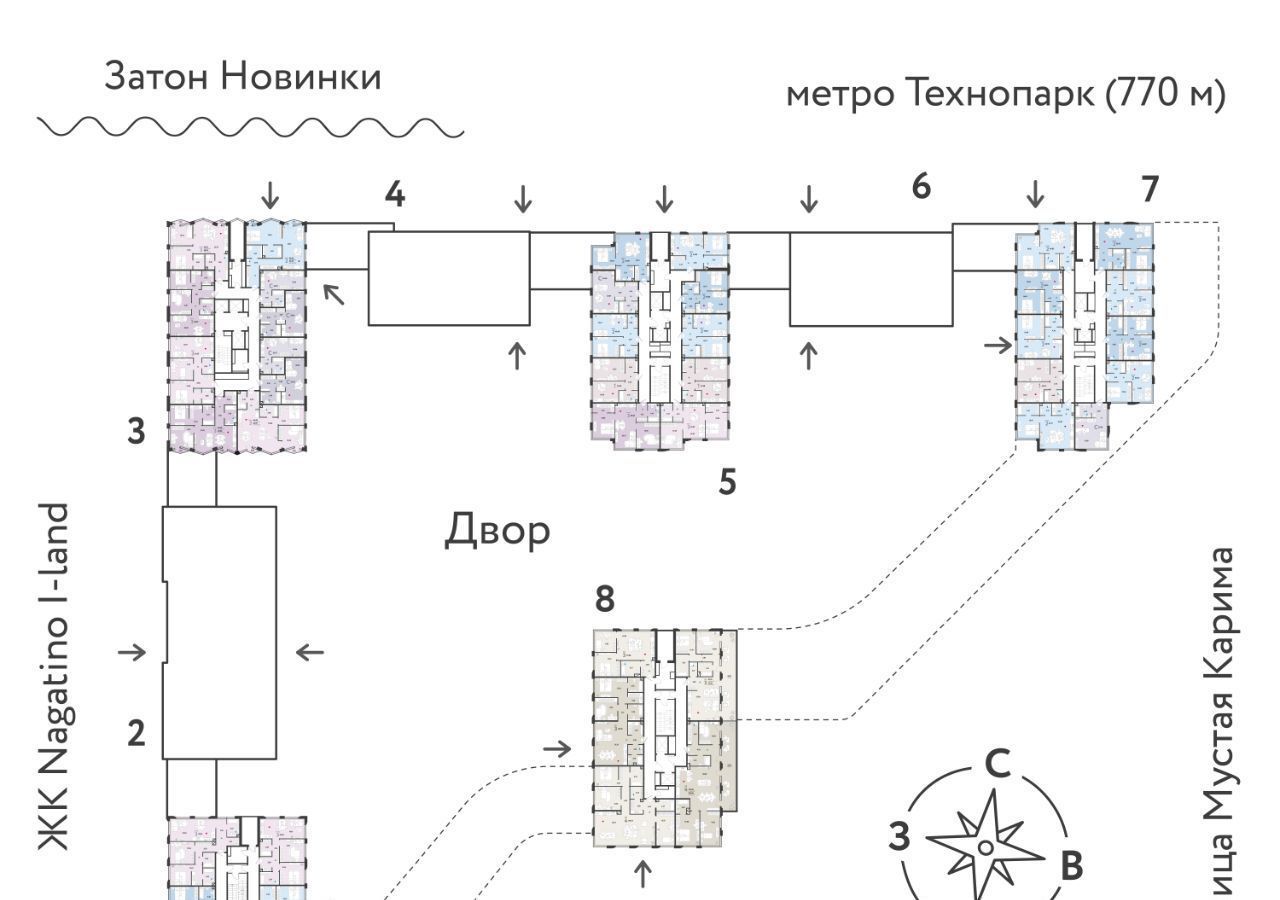 квартира г Москва метро Технопарк ЖК Вау фото 3