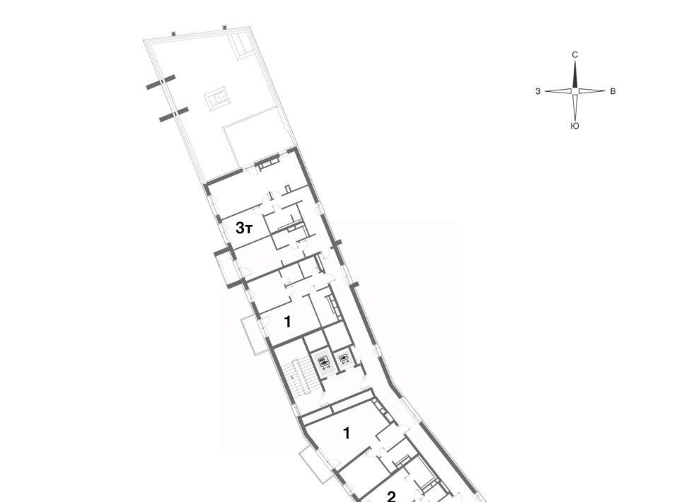 квартира г Москва метро Павшино ЗАО Рублёво-Архангельское В 11 кв-л фото 2