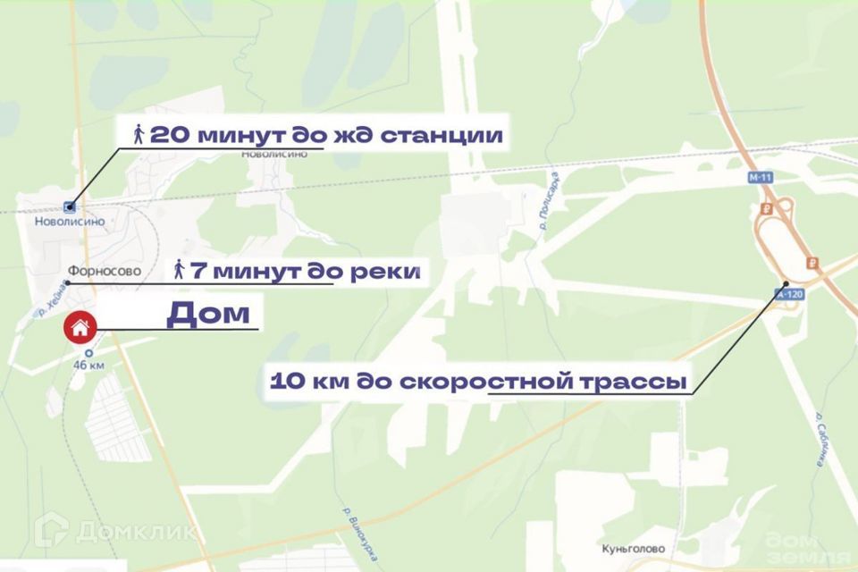 дом р-н Тосненский городской посёлок Форносово, Новгородская улица, 8А фото 4