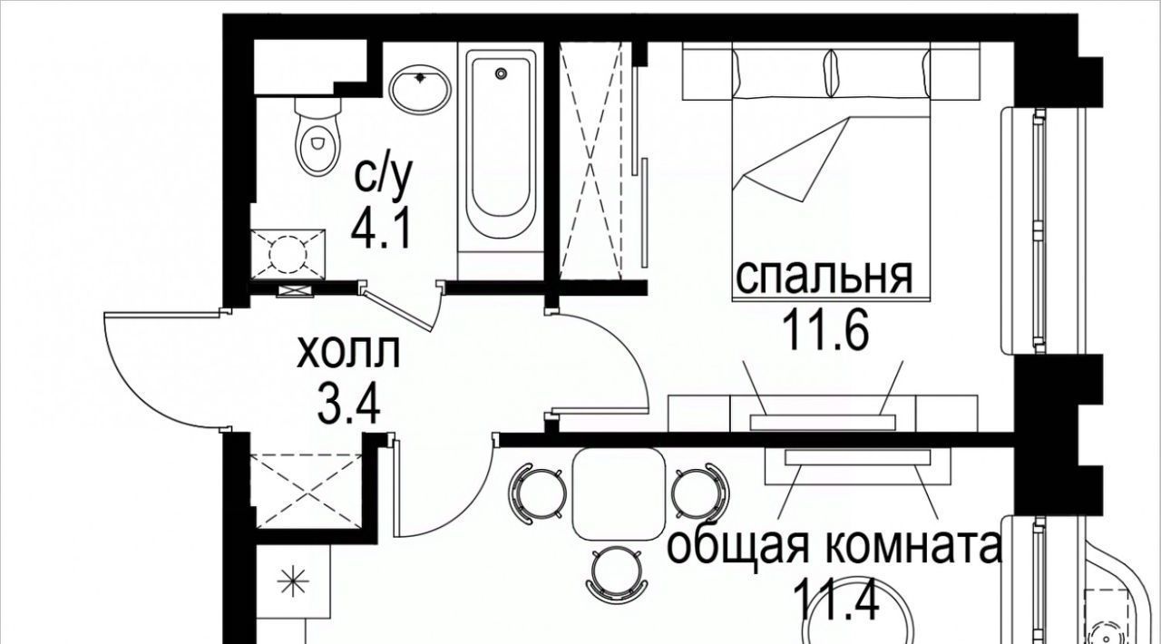 квартира г Москва метро Электрозаводская ЖК Интеллигент фото 1