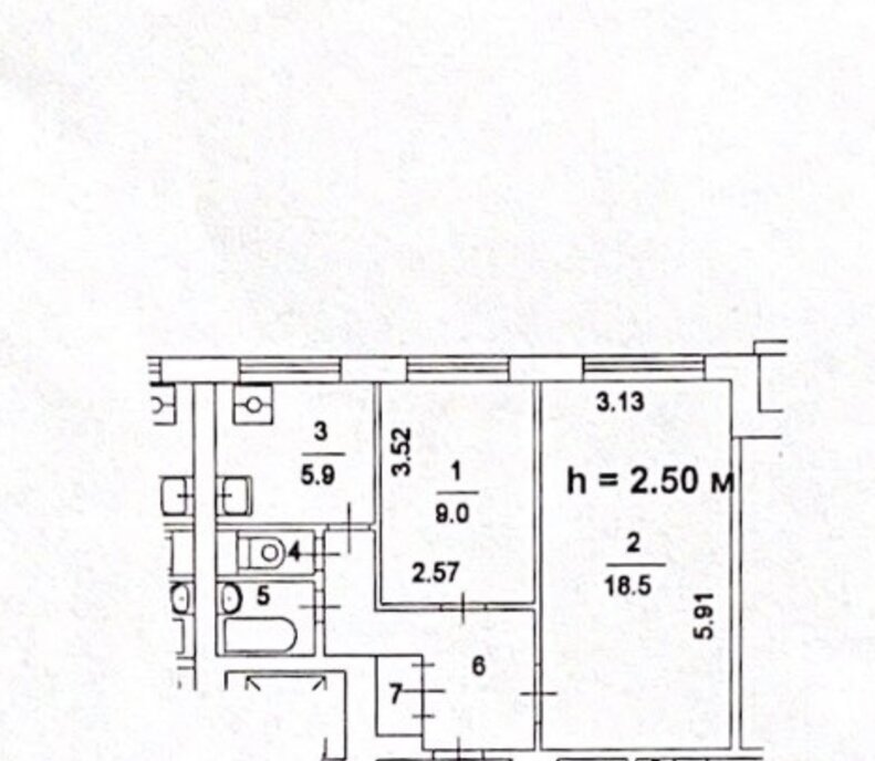 квартира г Москва метро Коломенская наб Нагатинская 12к/3 фото 19