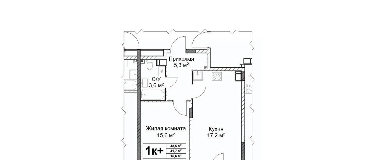 квартира г Нижний Новгород Горьковская ЖК «Новая Кузнечиха» 20 фото 1