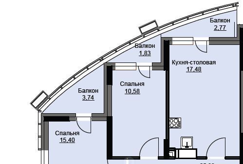 квартира городской округ Щёлково Соболевка мкр, Соболевка жилой комплекс, Щёлковская фото 1