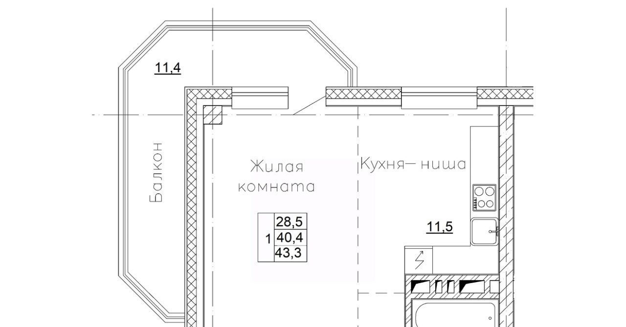 квартира р-н Надеждинский с Вольно-Надеждинское ул Приморская 11 фото 1