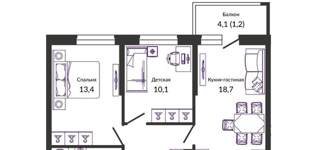 р-н Прикубанский ул им. Героя Георгия Бочарникова 2/2 фото