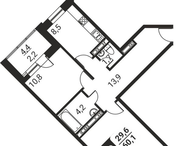 ЖК «Три квартала» Красногвардейская, к 13 фото