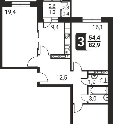 ЖК «Три квартала» Зябликово, к 12 фото