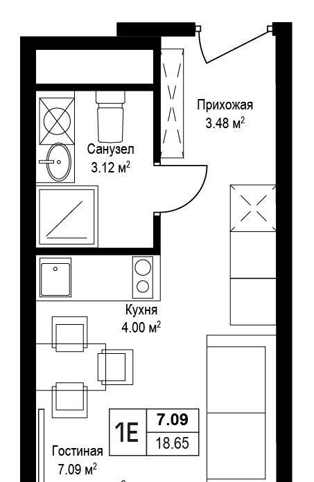 квартира городской округ Ленинский д Сапроново мкр Купелинка ул Центральная Битца фото 2