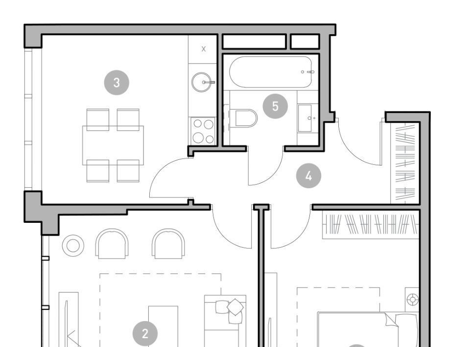 квартира г Москва метро Коптево ул Михалковская 50 фото 1