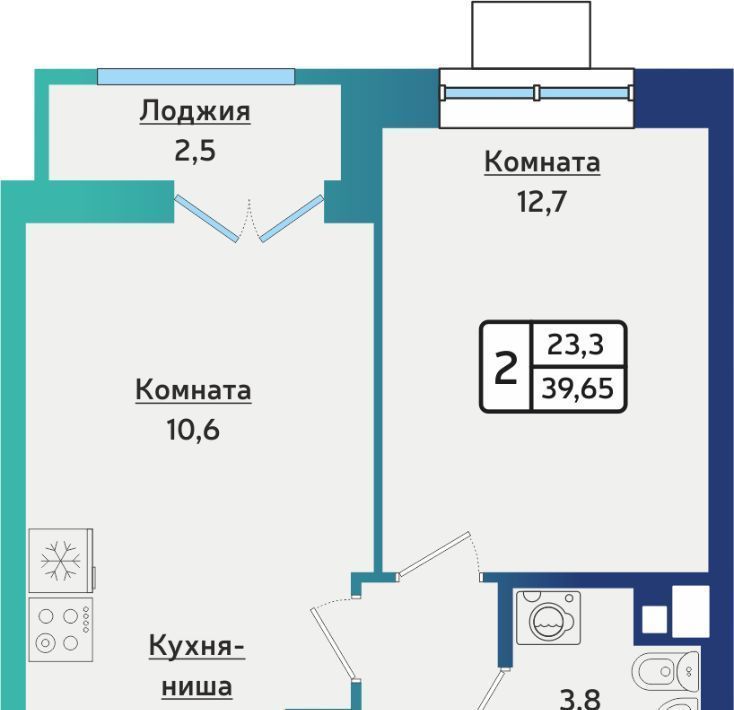 квартира г Ижевск р-н Индустриальный ул 40 лет Победы 123 фото 1