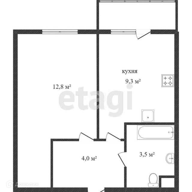 квартира р-н Тахтамукайский аул Новая Адыгея ул Бжегокайская 19к/3 фото 1